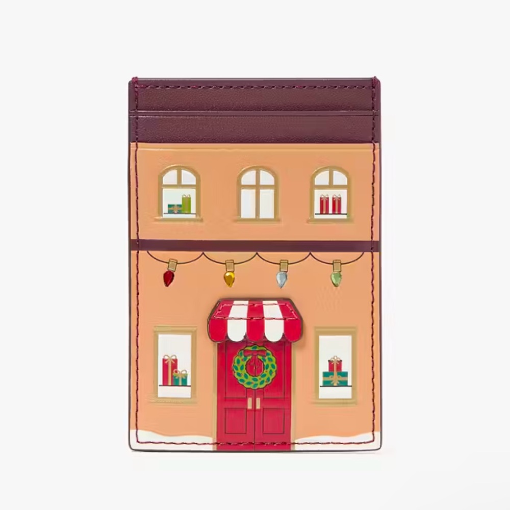 Oh What Fun Gingerbread House Small Slim Cardholder
